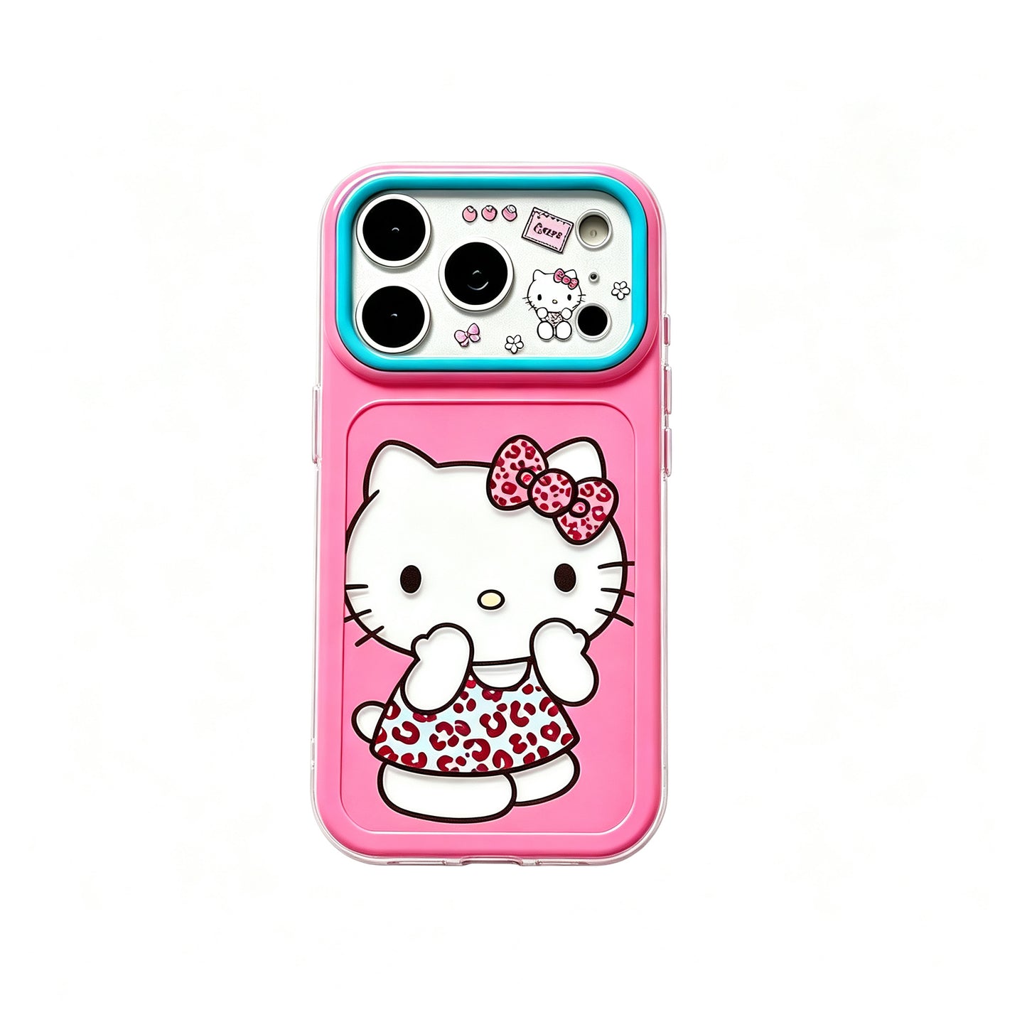 Hello Kitty Pink Leopard Print iPhone Case #646