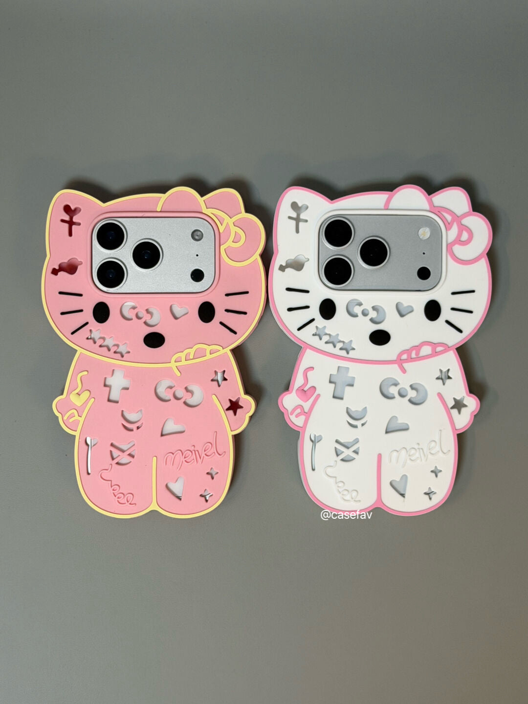 Hello Kitty Skeleton Halloween Silicone Phone Case #643