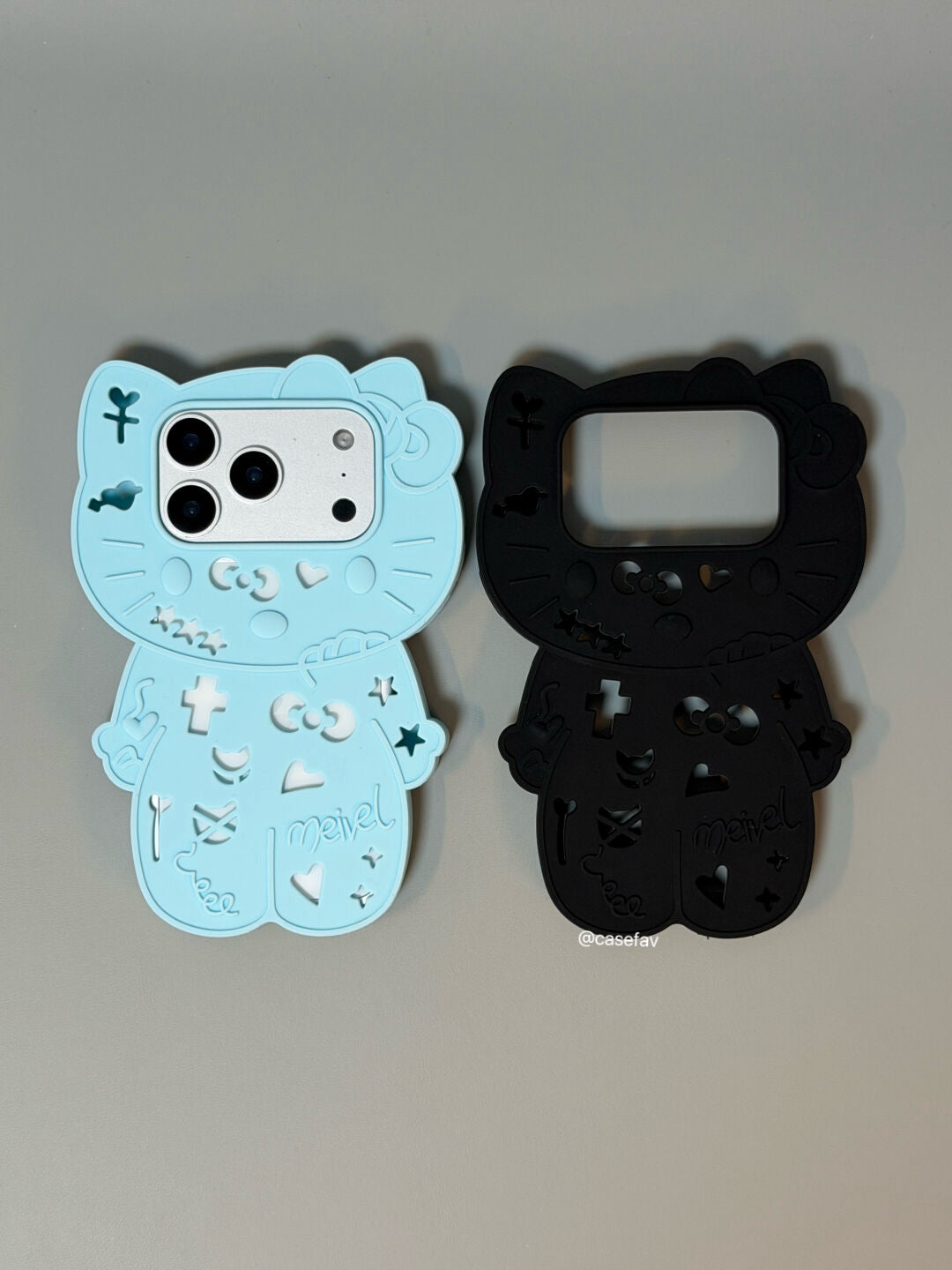 Hello Kitty Skeleton Halloween Silicone Phone Case #643