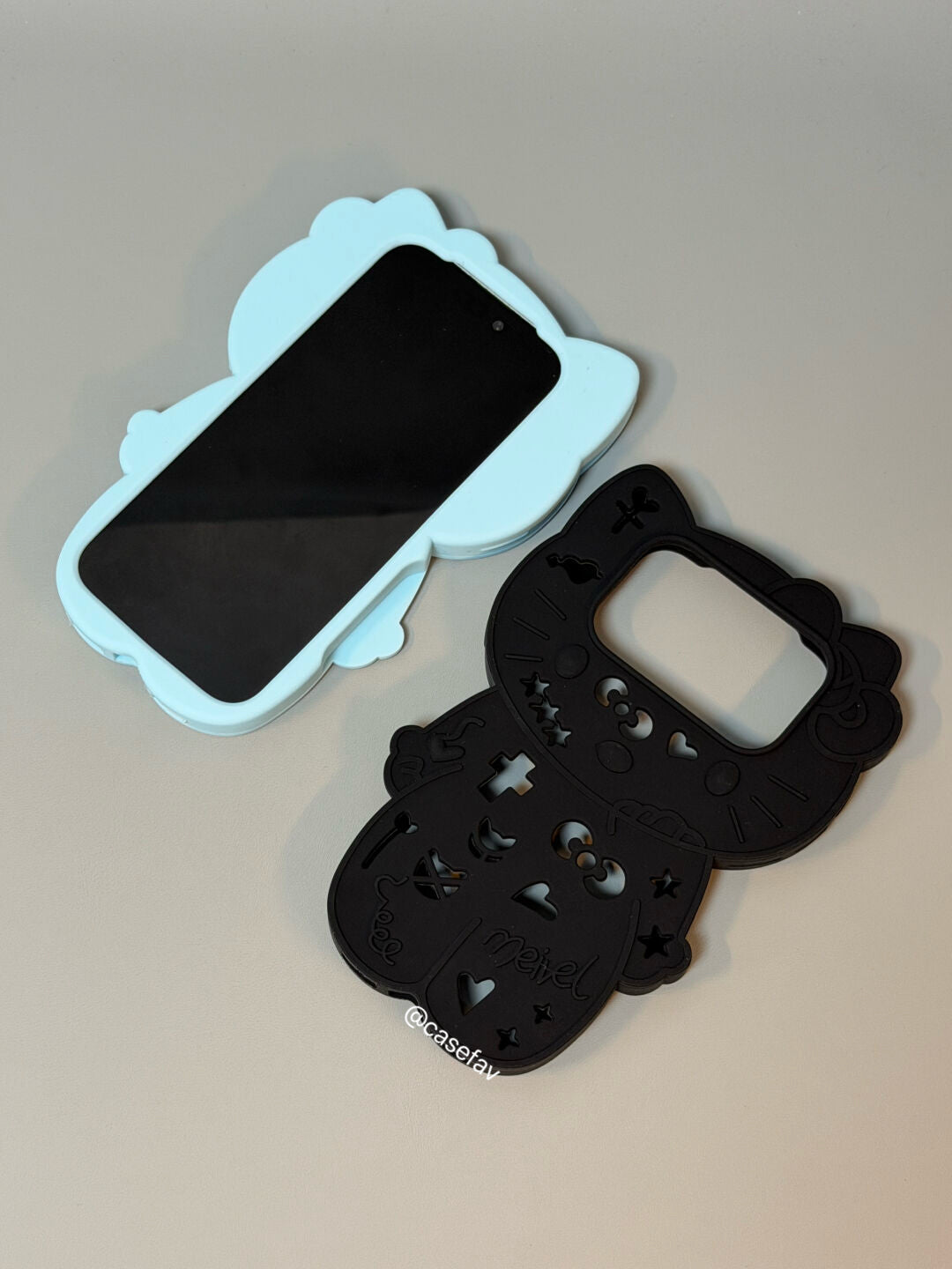 Hello Kitty Skeleton Halloween Silicone Phone Case #643