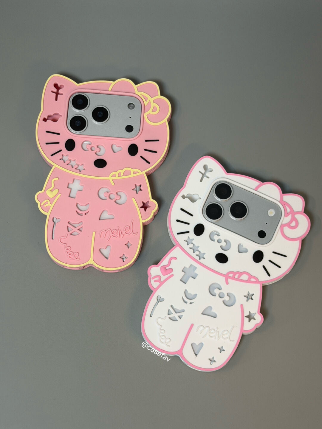 Hello Kitty Skeleton Halloween Silicone Phone Case #643