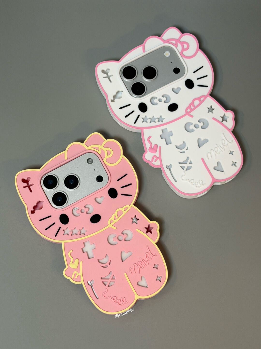Hello Kitty Skeleton Halloween Silicone Phone Case #643