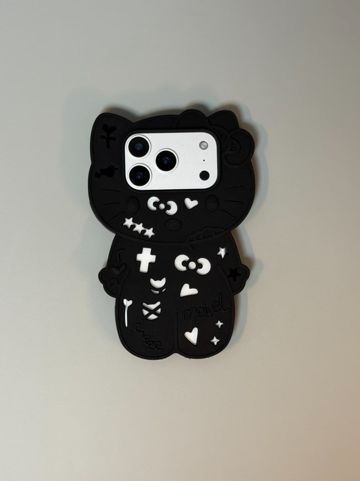 Hello Kitty Skeleton Halloween Silicone Phone Case #643