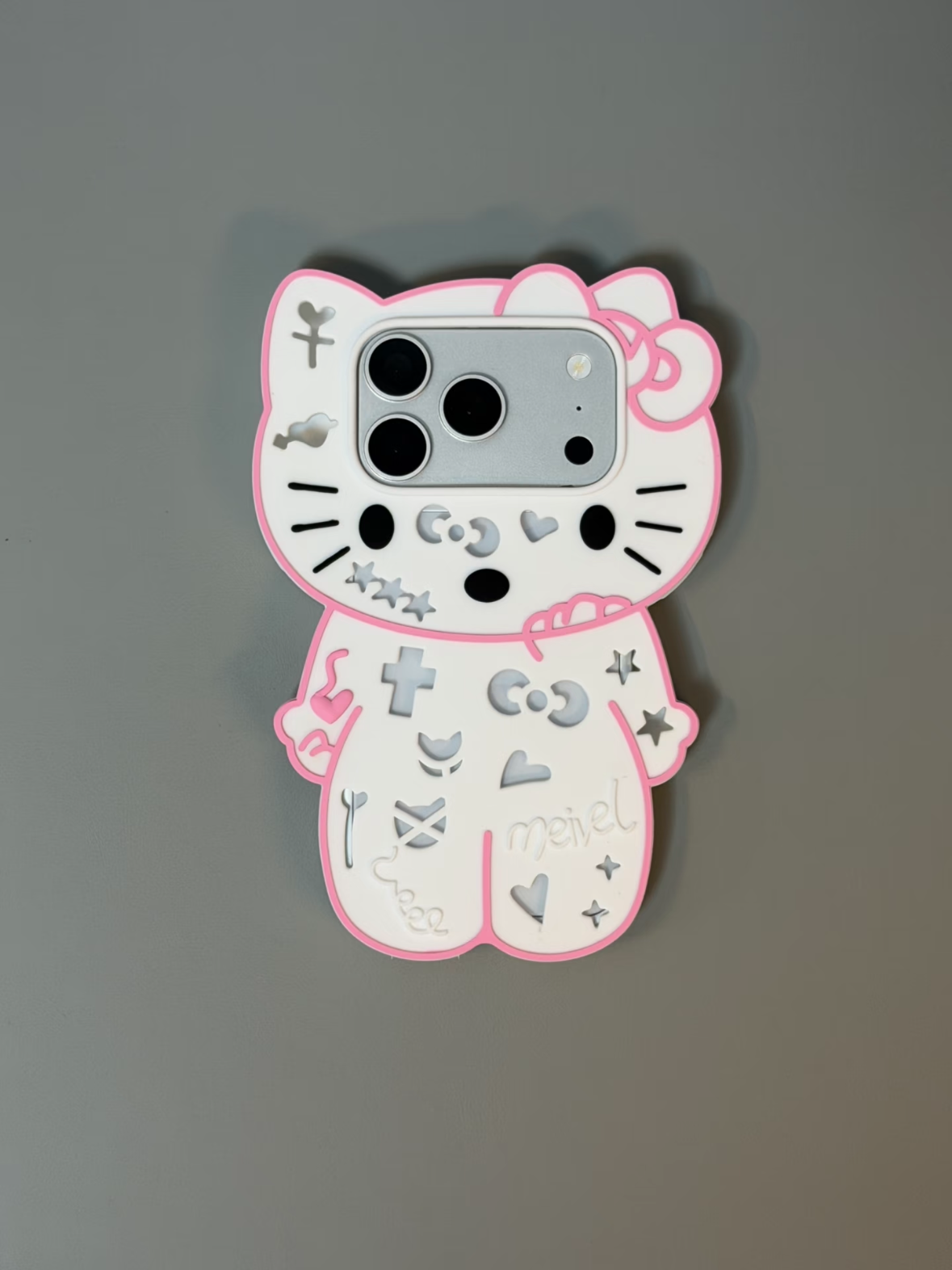 Hello Kitty Skeleton Halloween Silicone Phone Case #643