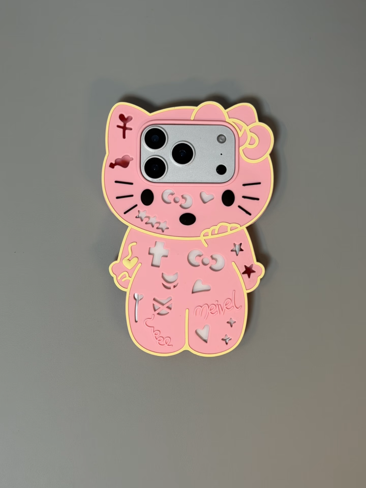Hello Kitty Skeleton Halloween Silicone Phone Case #643