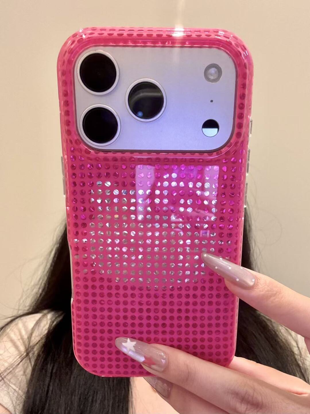 Hello Kitty  Glittery Pink Phone Case#675