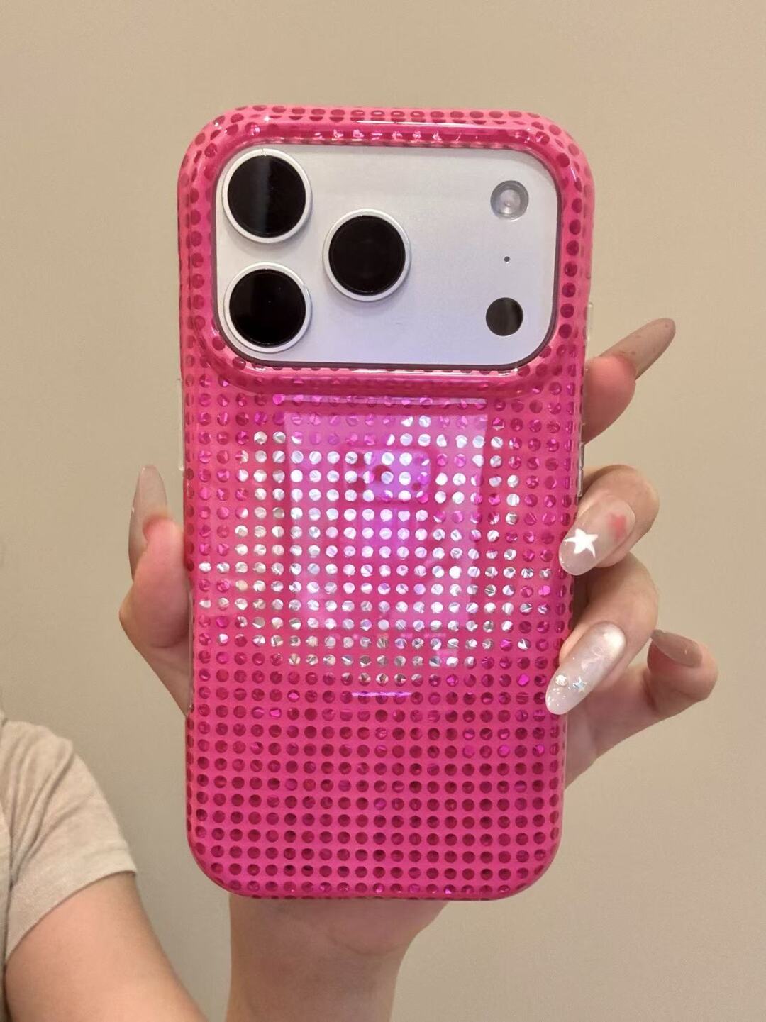 Hello Kitty  Glittery Pink Phone Case#675