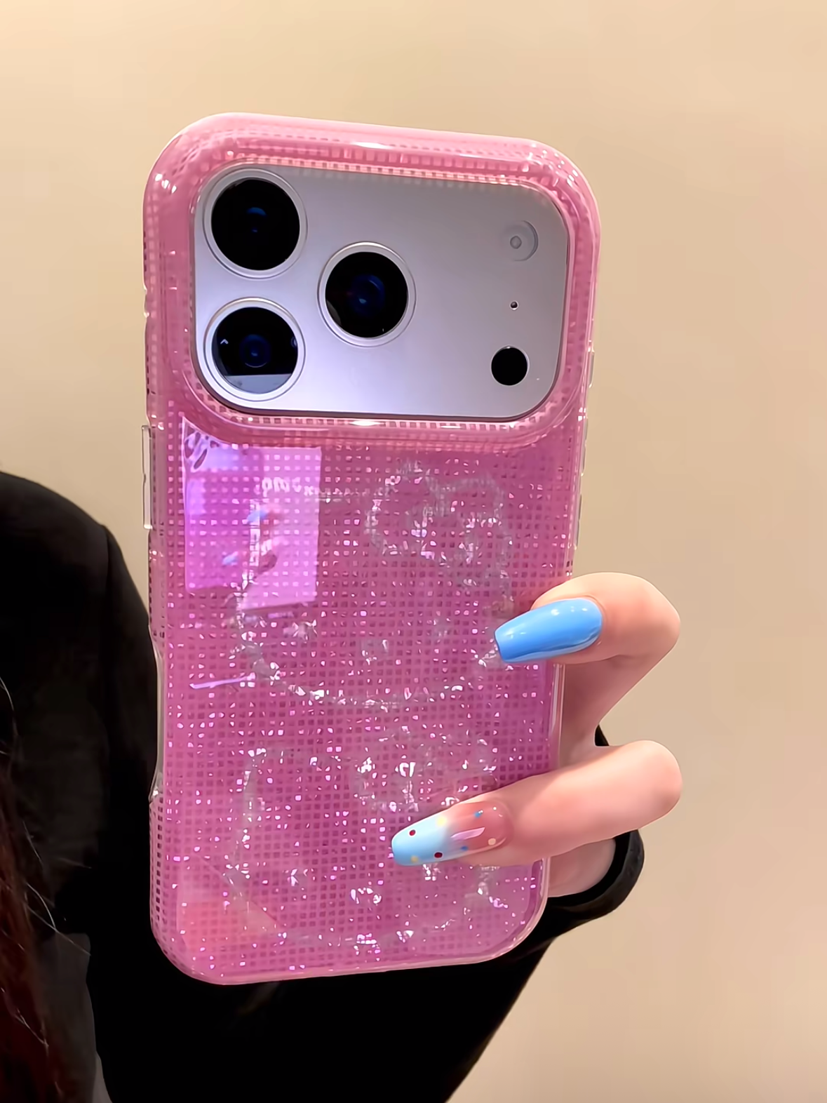 Hello Kitty Glittery Pink Phone Case#676