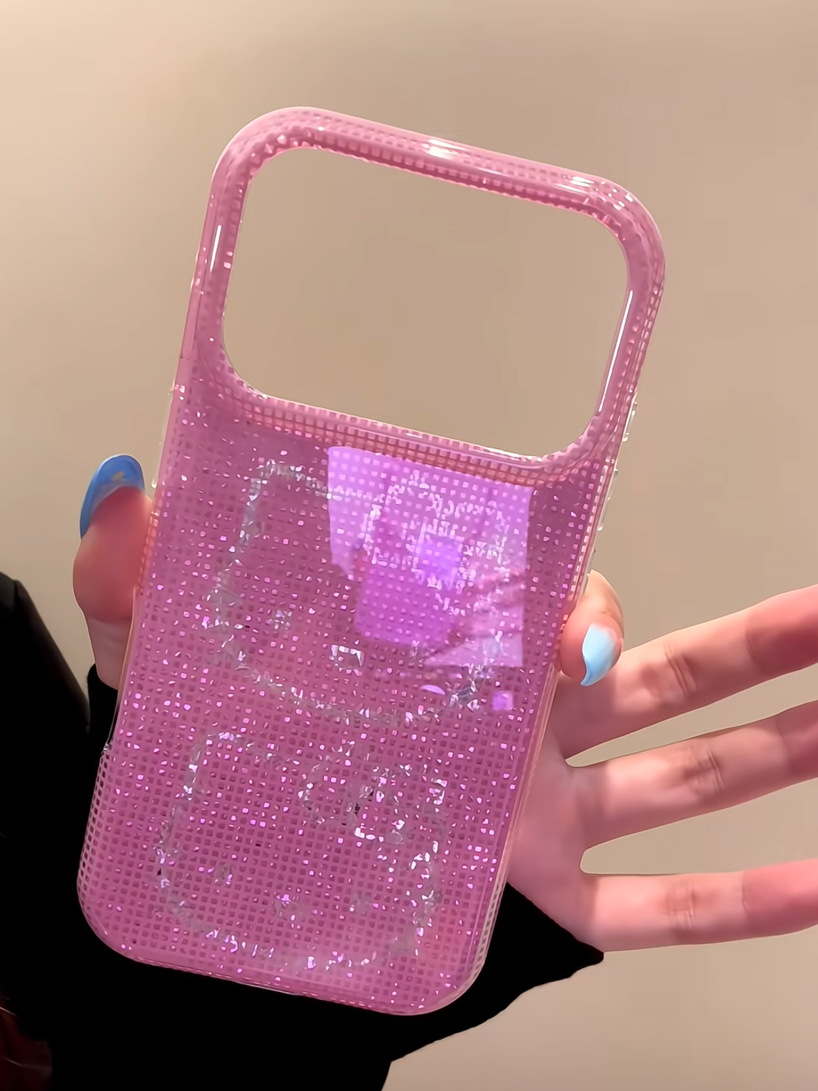 Hello Kitty Glittery Pink Phone Case#676