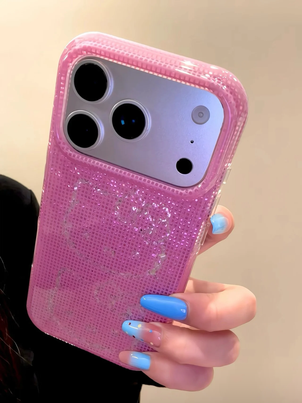Hello Kitty Glittery Pink Phone Case#676