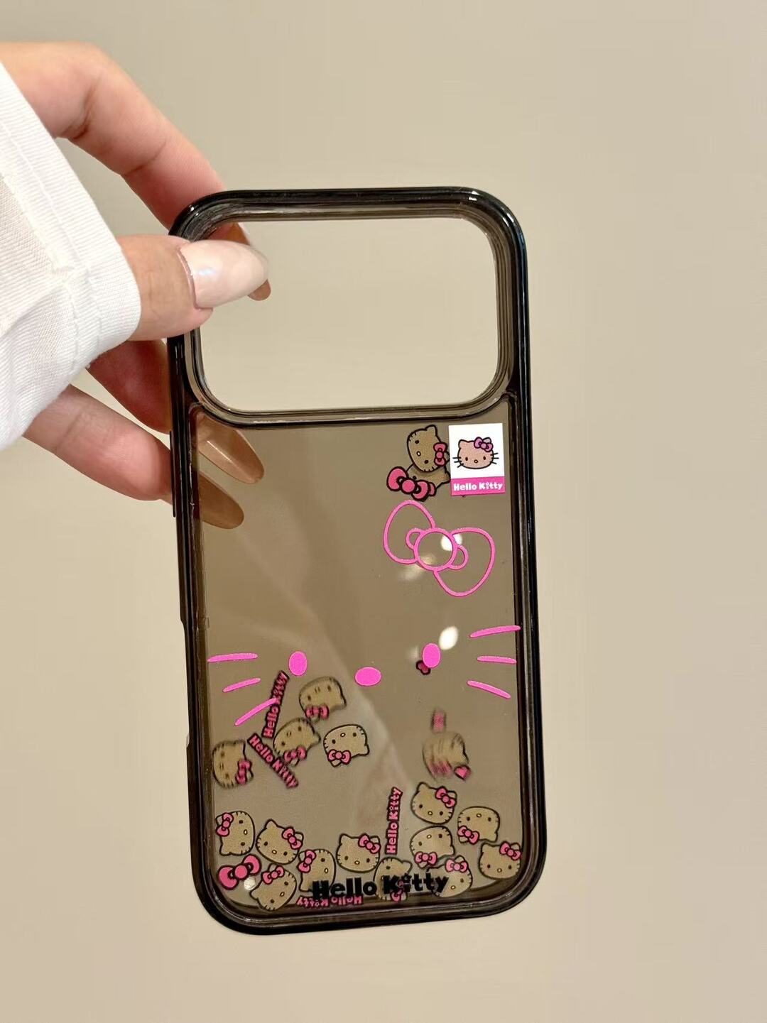 Hello Kitty Bling Glitter Liquid Quicksand Clear Phone Case#679