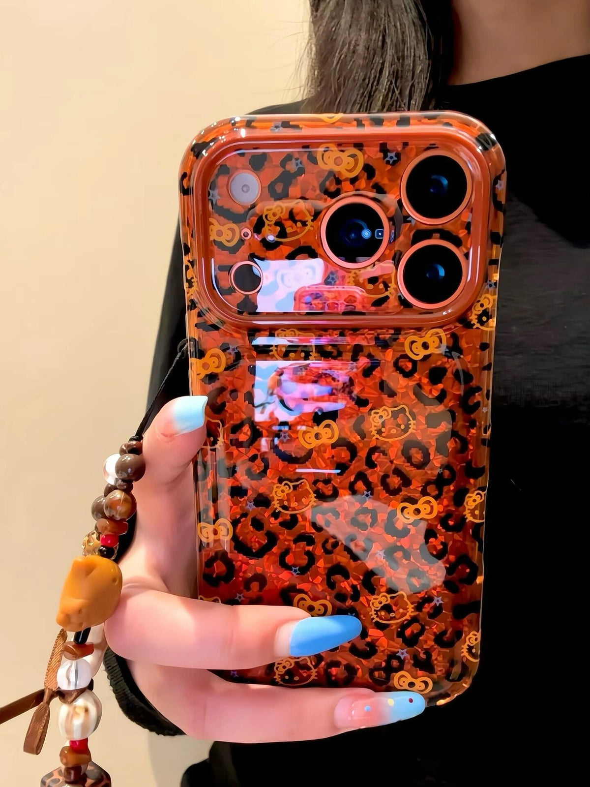 Hello Kitty Leopard Print Phone Case #680