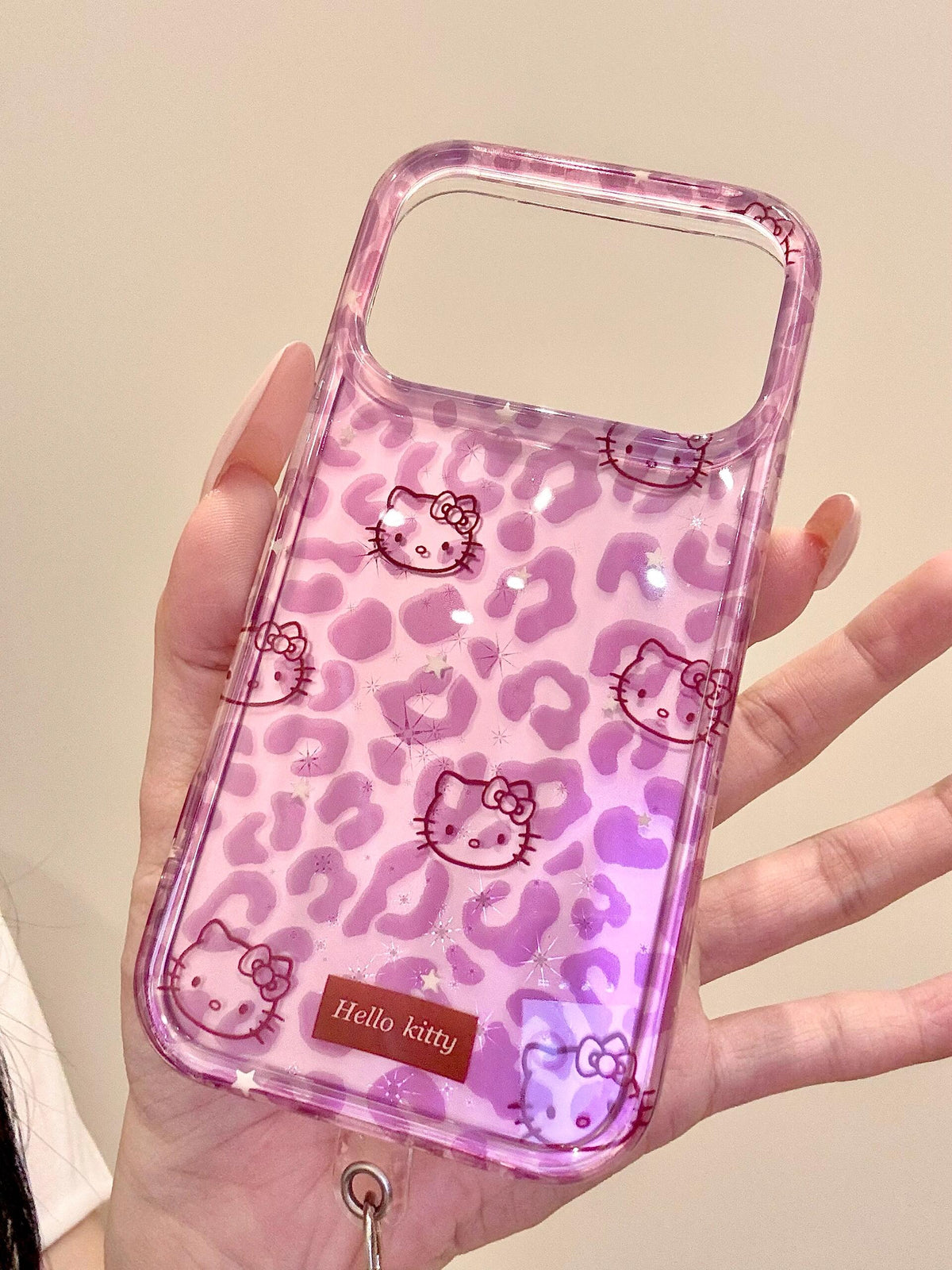 Hello Kitty Purple Leopard Print Phone Case #682