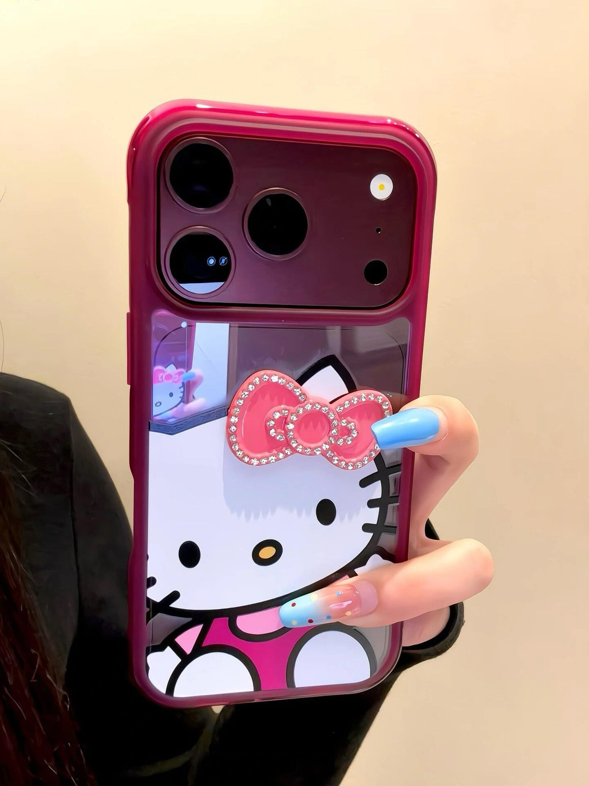 Hello Kitty Burgundy Red  Phone Case #684