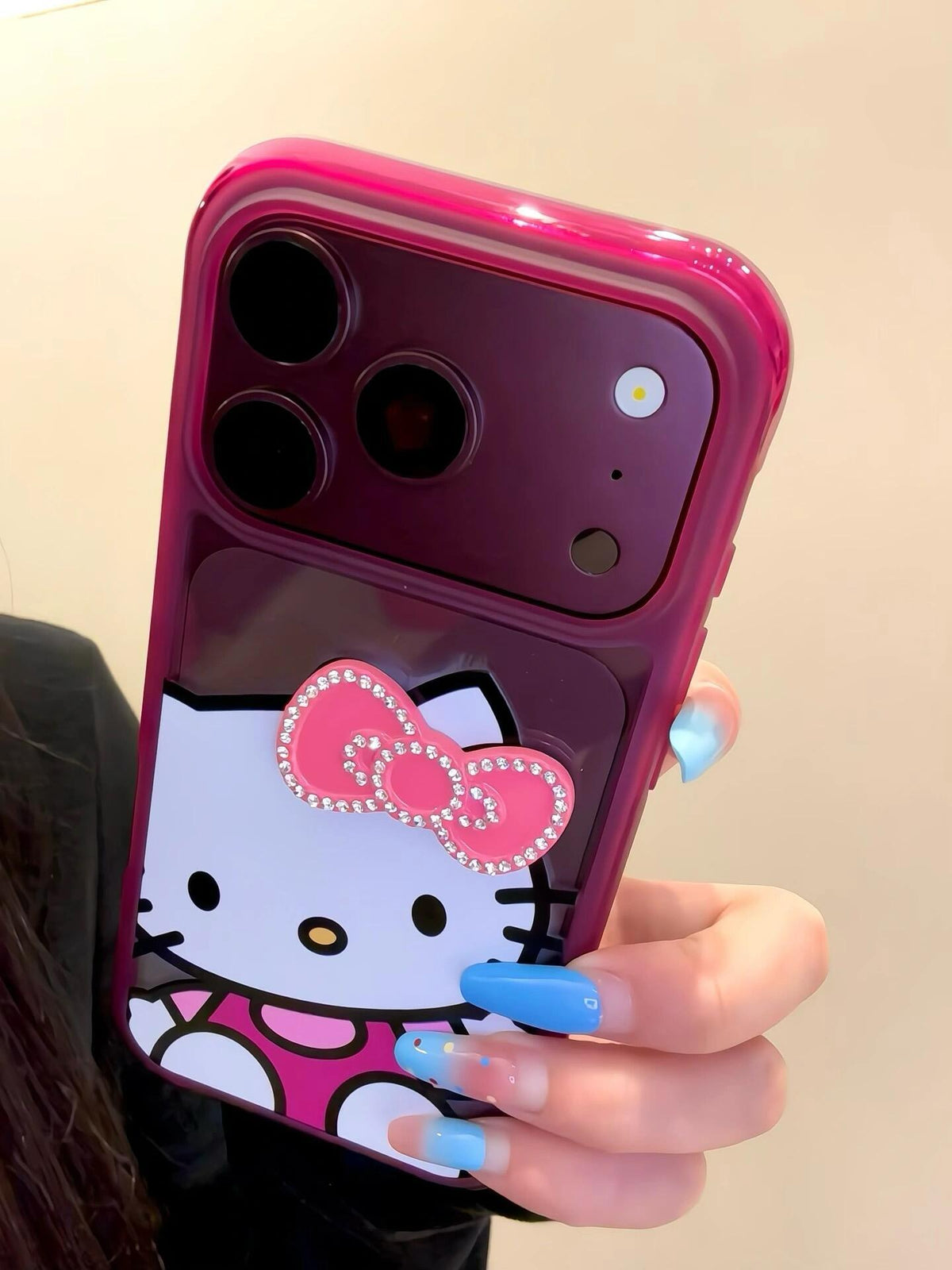 Hello Kitty Burgundy Red  Phone Case #684