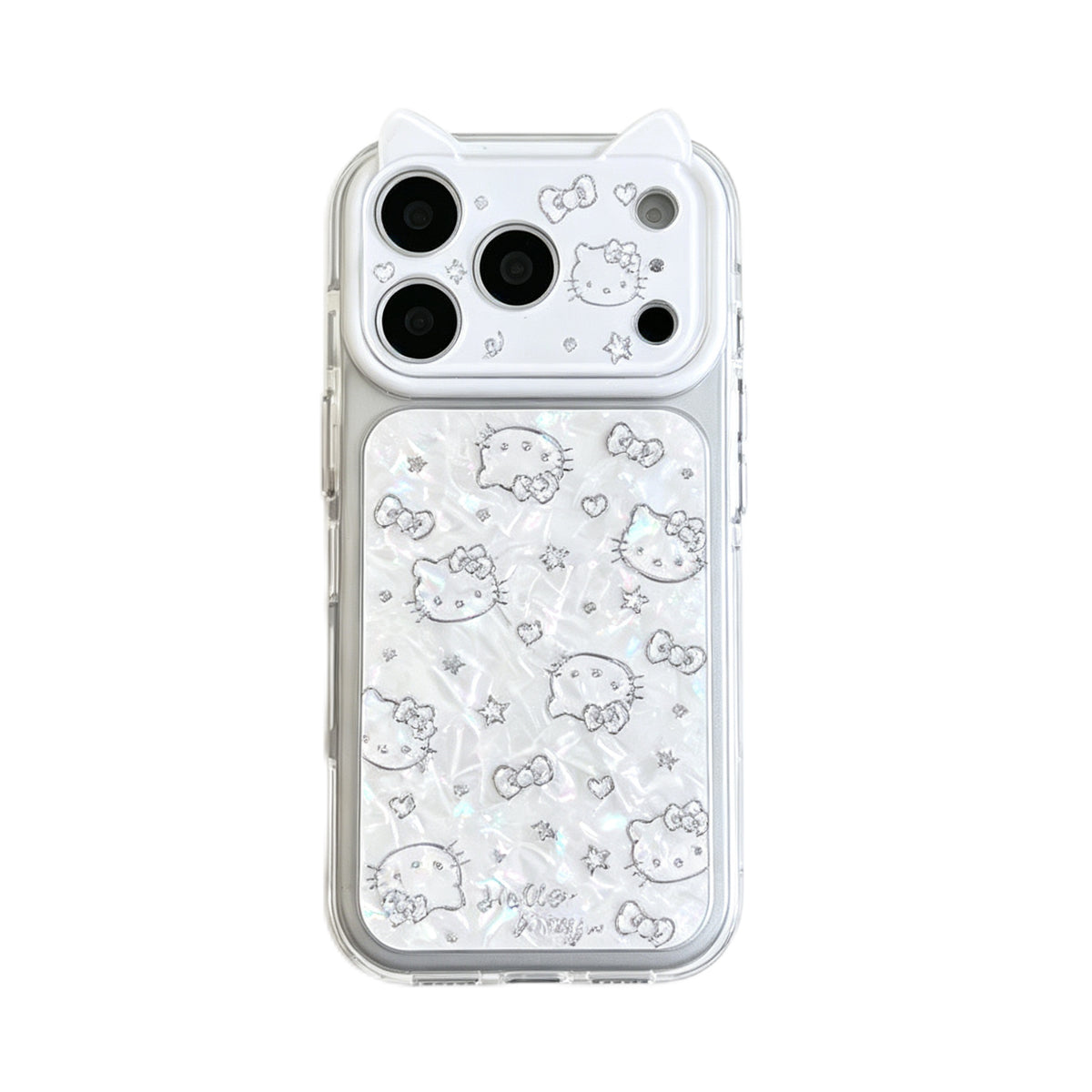 Hello Kitty White Shell Material Phone Case #659