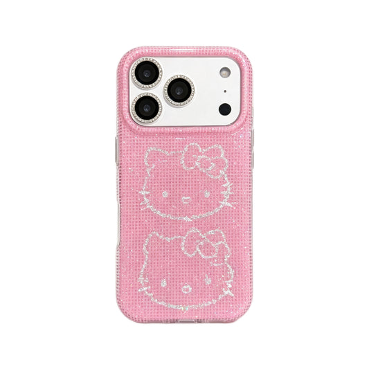 Hello Kitty Glittery Pink Phone Case#676