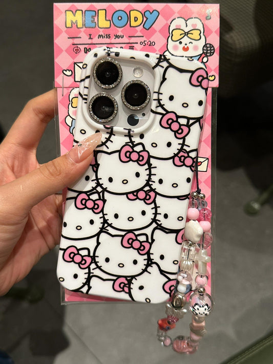 Hellokitty White Cute Kawaii Phone Case #0009