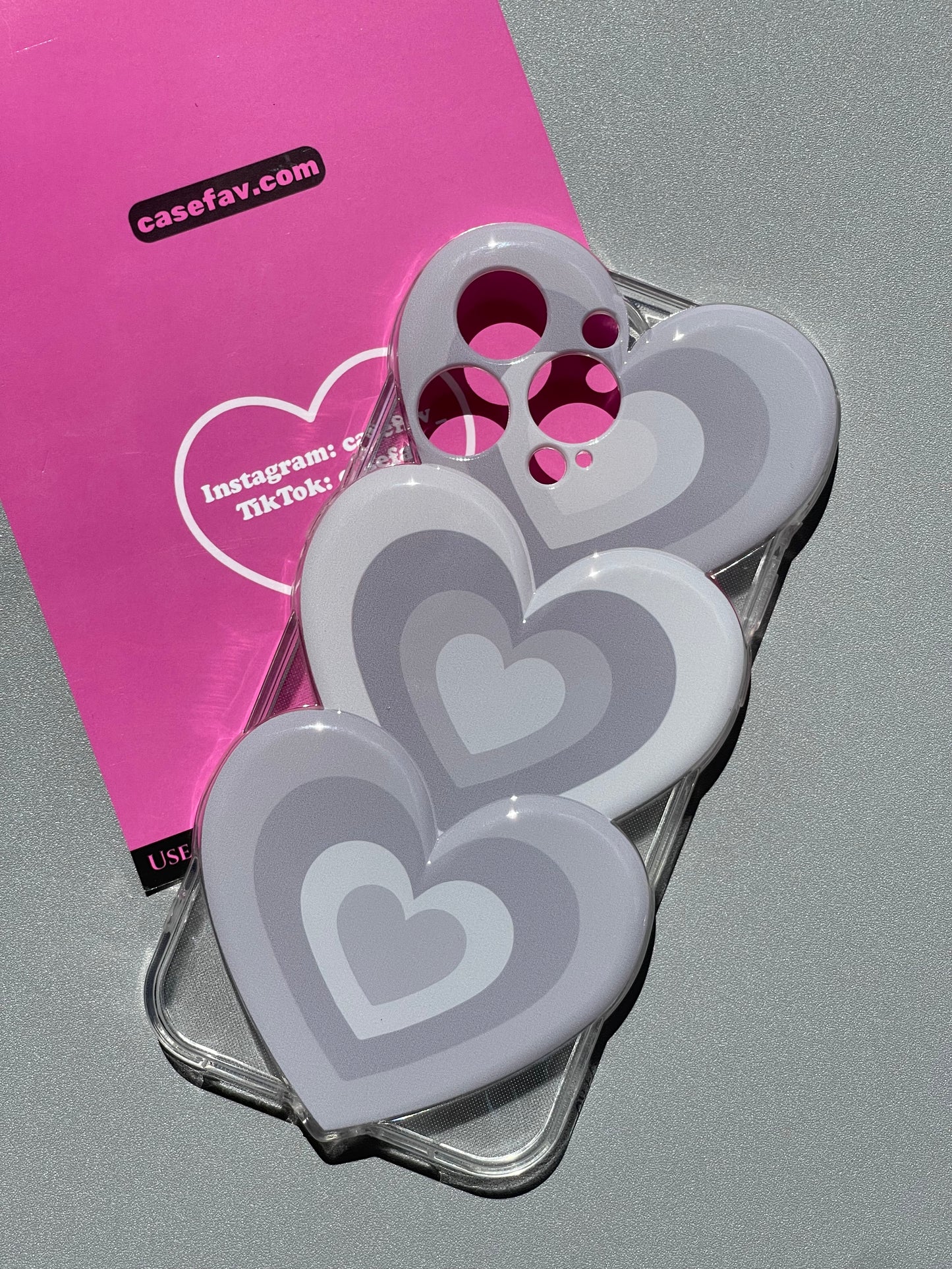 Heart Shape Cute Kawaii Phone Case #0250