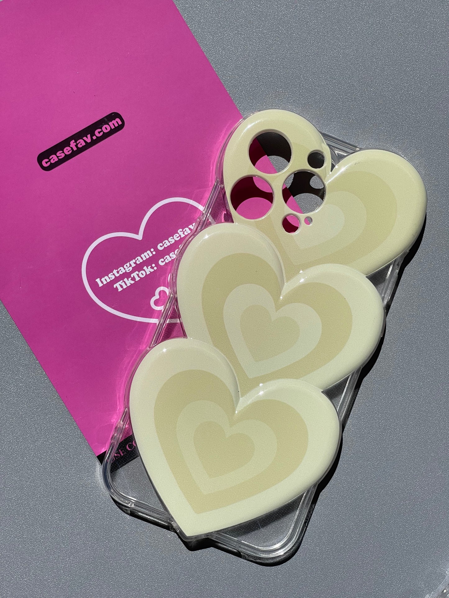 Heart Shape Cute Kawaii Phone Case #0250