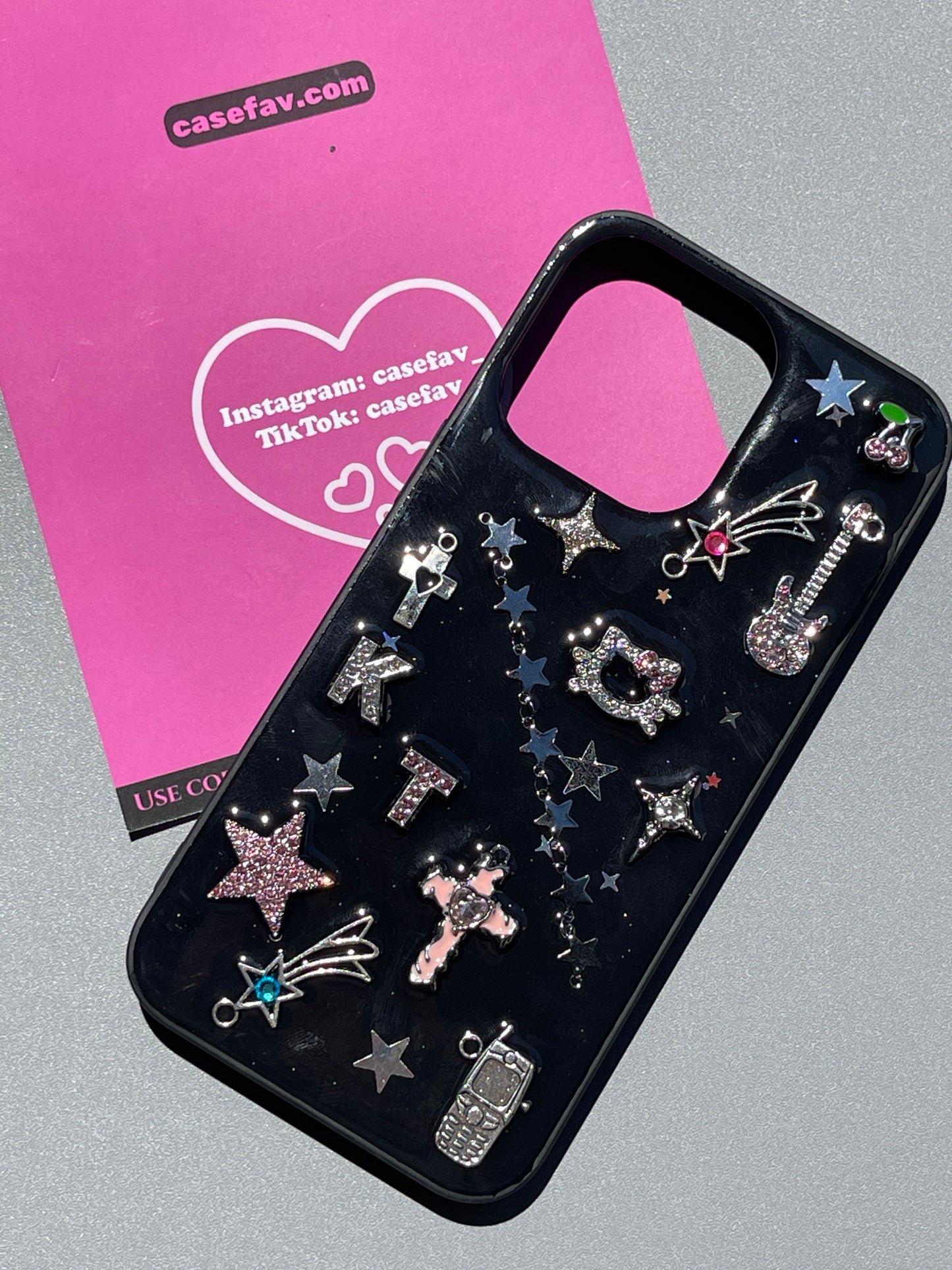 Hellokitty Rhinestone Handmade Cute Kawaii Phone Case #0132