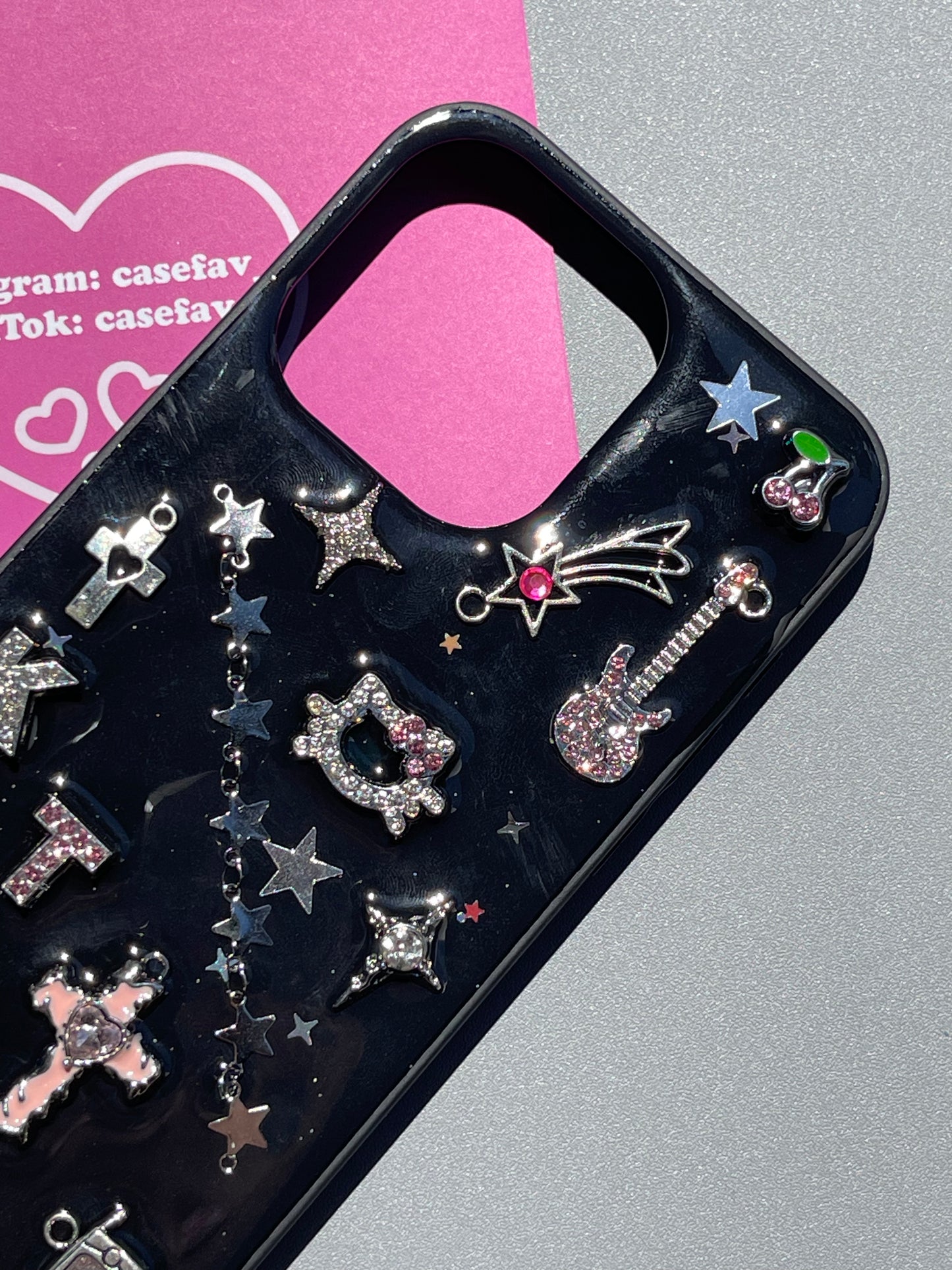 Hellokitty Rhinestone Handmade Cute Kawaii Phone Case #0132