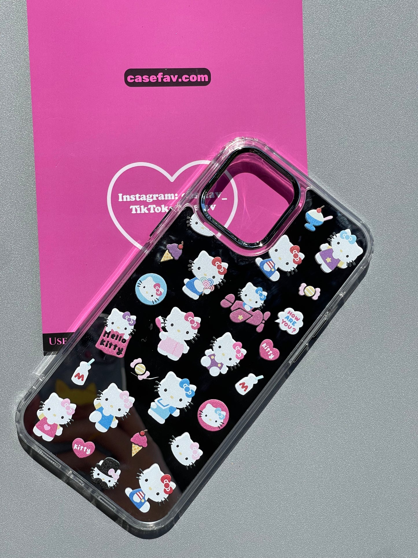 Hellokitty Mirror Cute Kawaii Phone Case #0127