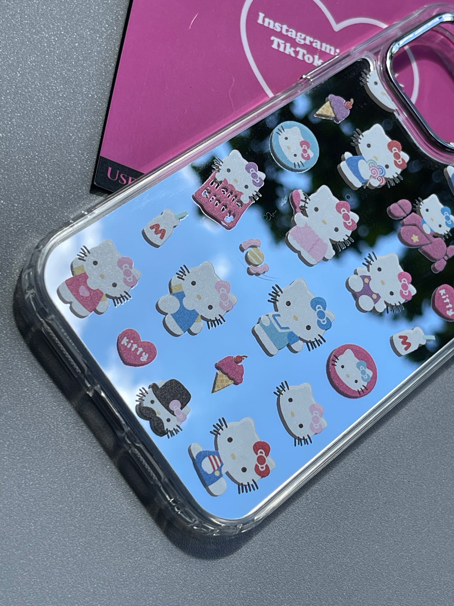 Hellokitty Mirror Cute Kawaii Phone Case #0127