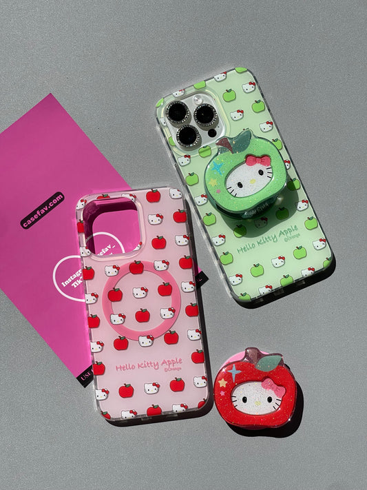 Hellokitty Apple MagSafe Case Apple Hellokitty Shape MagSafe Stand Holder / Phone Grip #0124