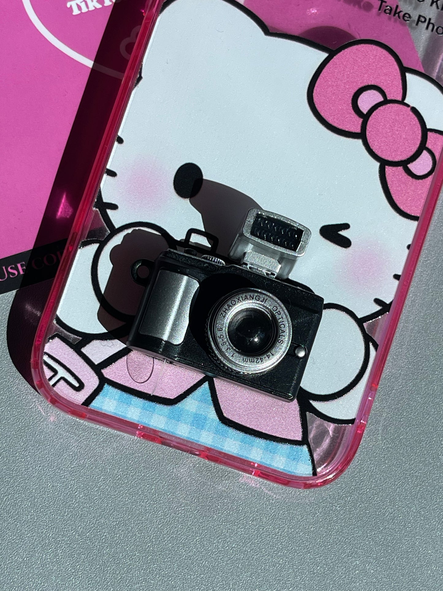 Hellokitty Pink 3D Camera Cute Kawaii Phone Case #0166