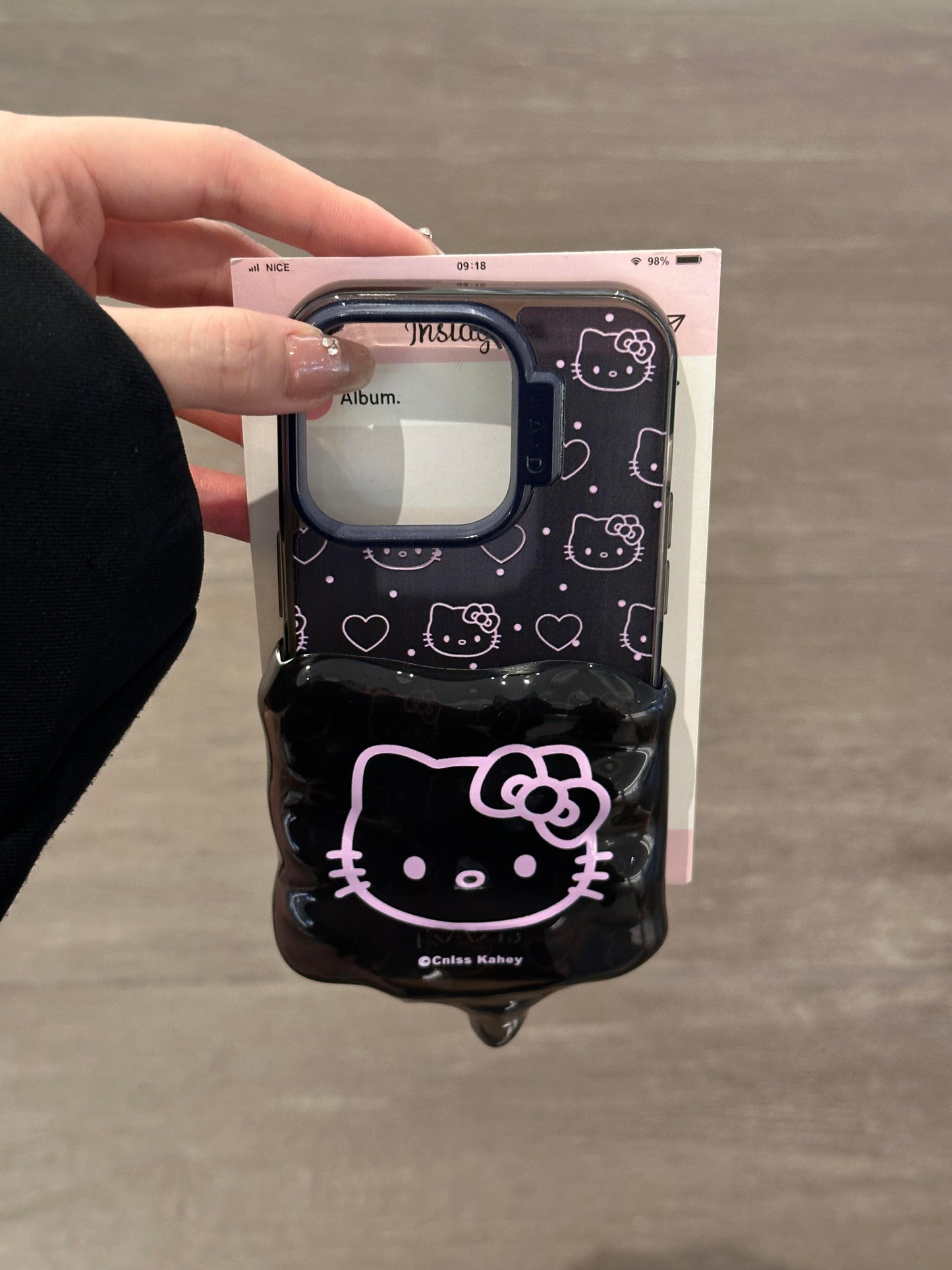 Hellokitty White Jelly Shape Removable Cute Kawaii Phone Case  #0110