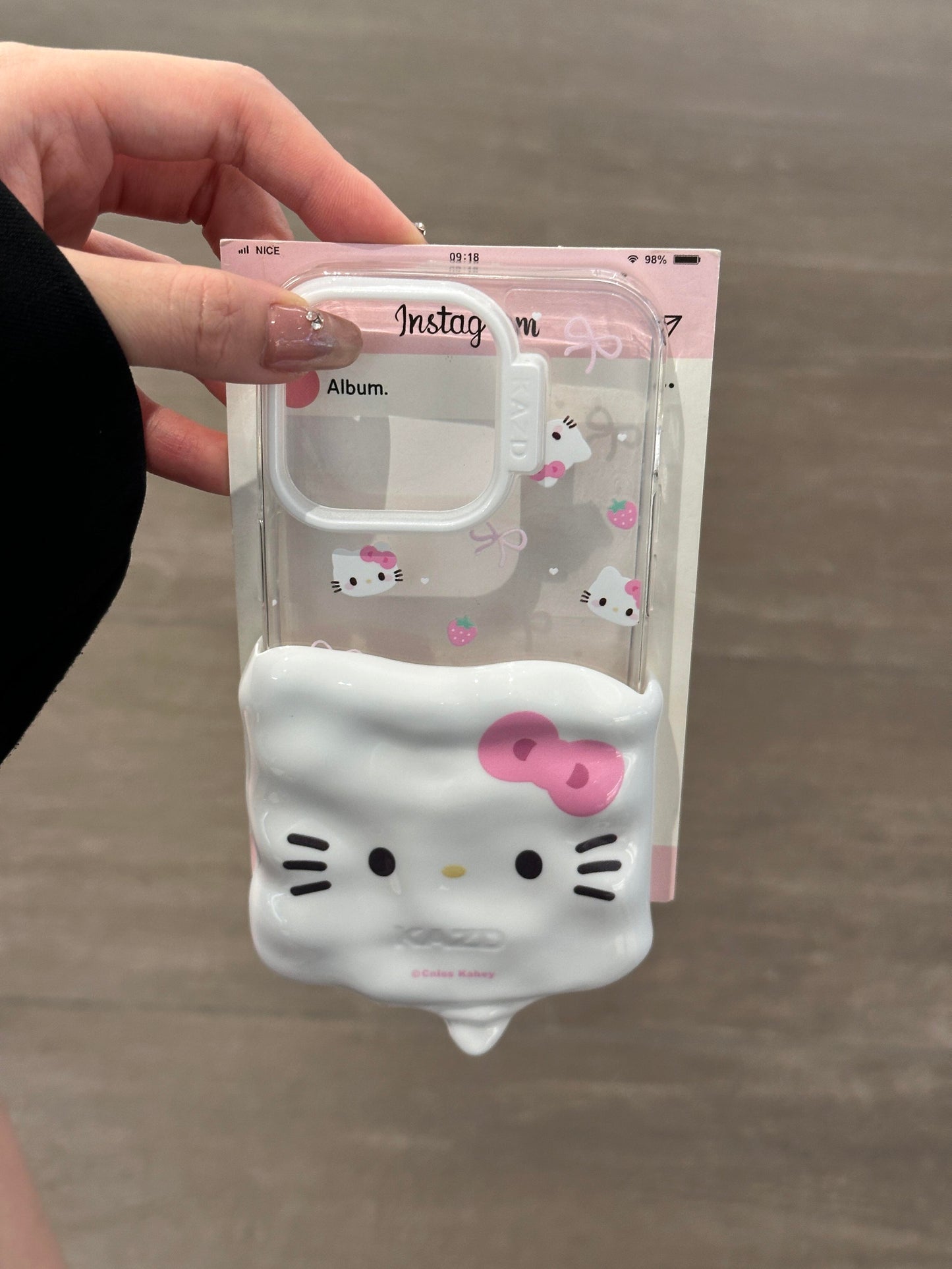 Hellokitty White Jelly Shape Removable Cute Kawaii Phone Case  #0110