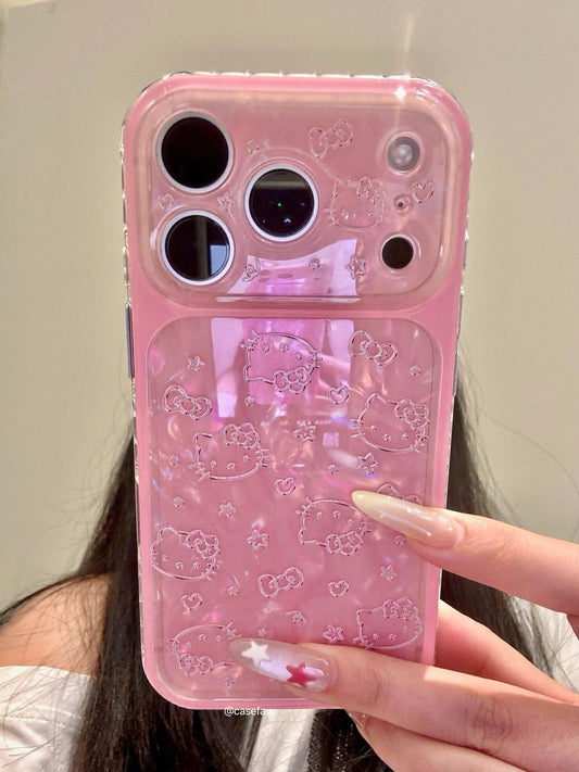Hellokitt Shell Textured Laser Cute Kawaii Phone Case #608
