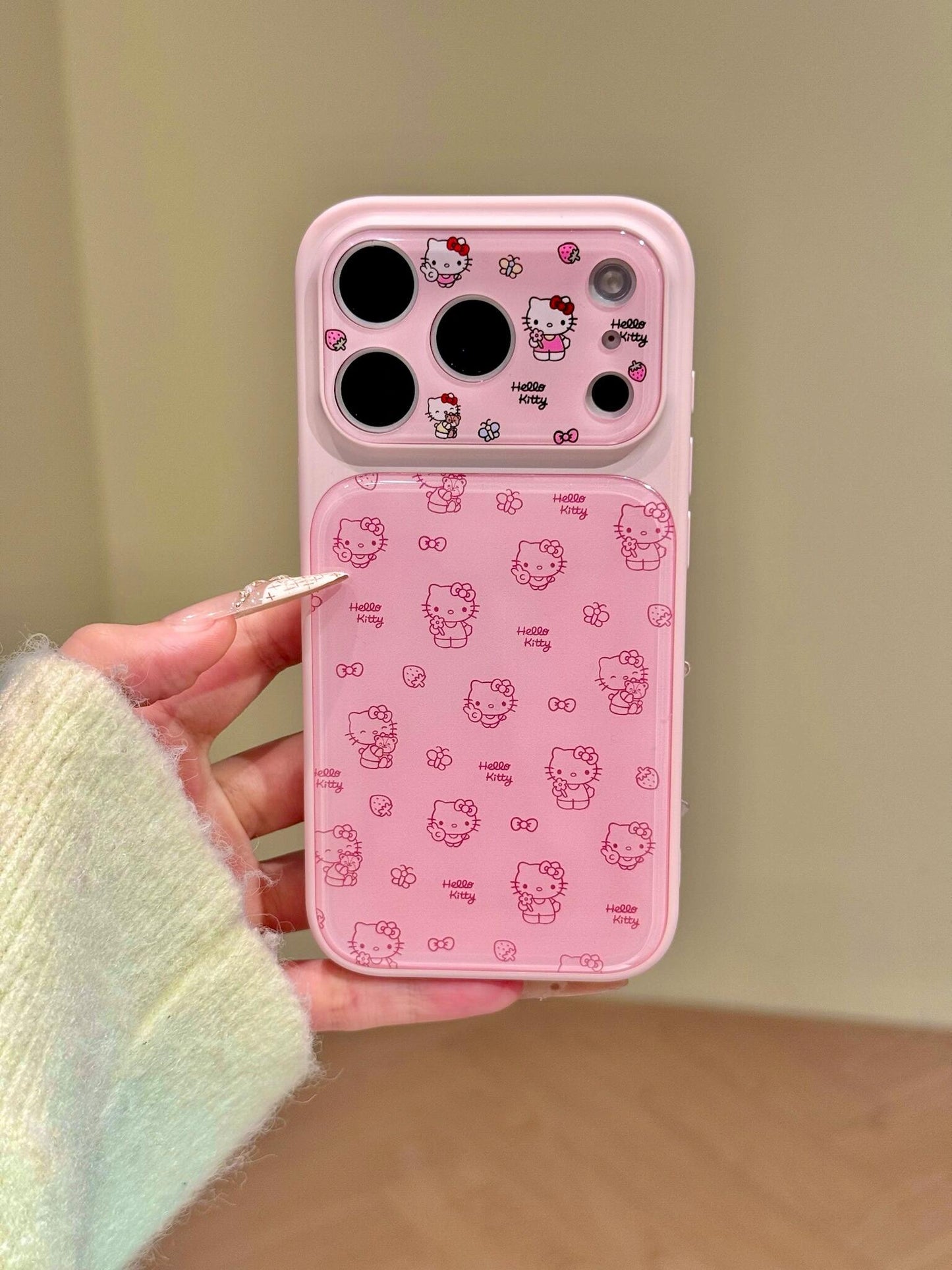 Hellokitty Pink Cute Kawaii Phone Case #0583