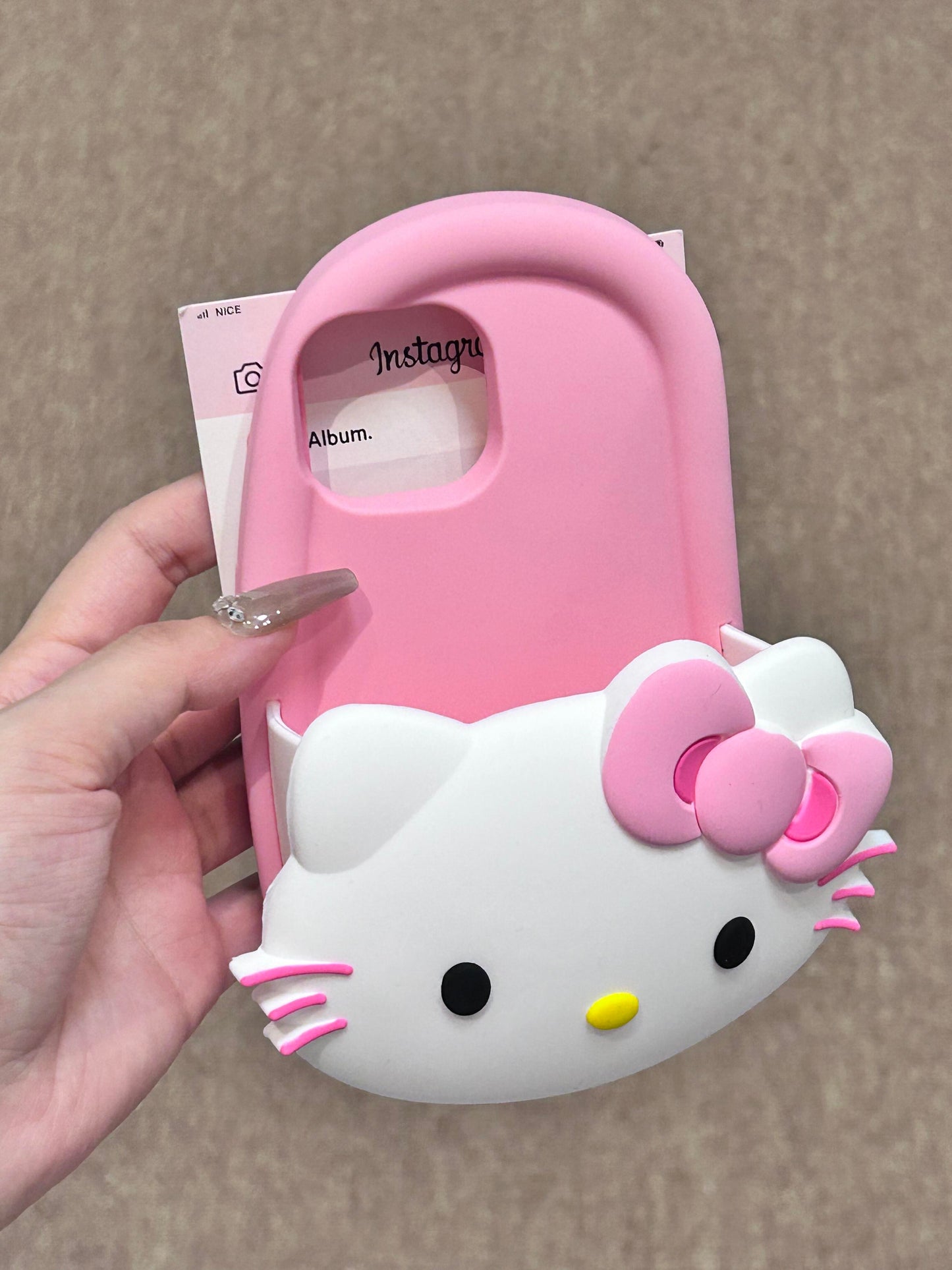 Hellokitty Mymelody Sandals Shape Silicone Cute Kawaii Phone Case #0154