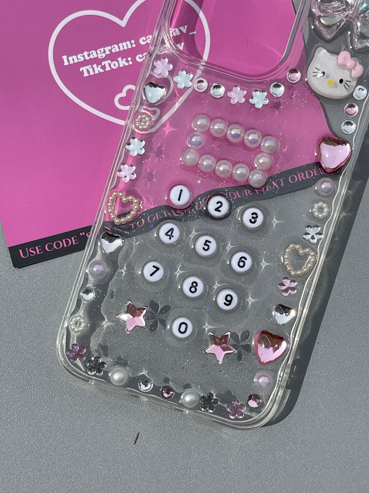 Hellokitty Handmade Cute Kawaii Phone Case #0223