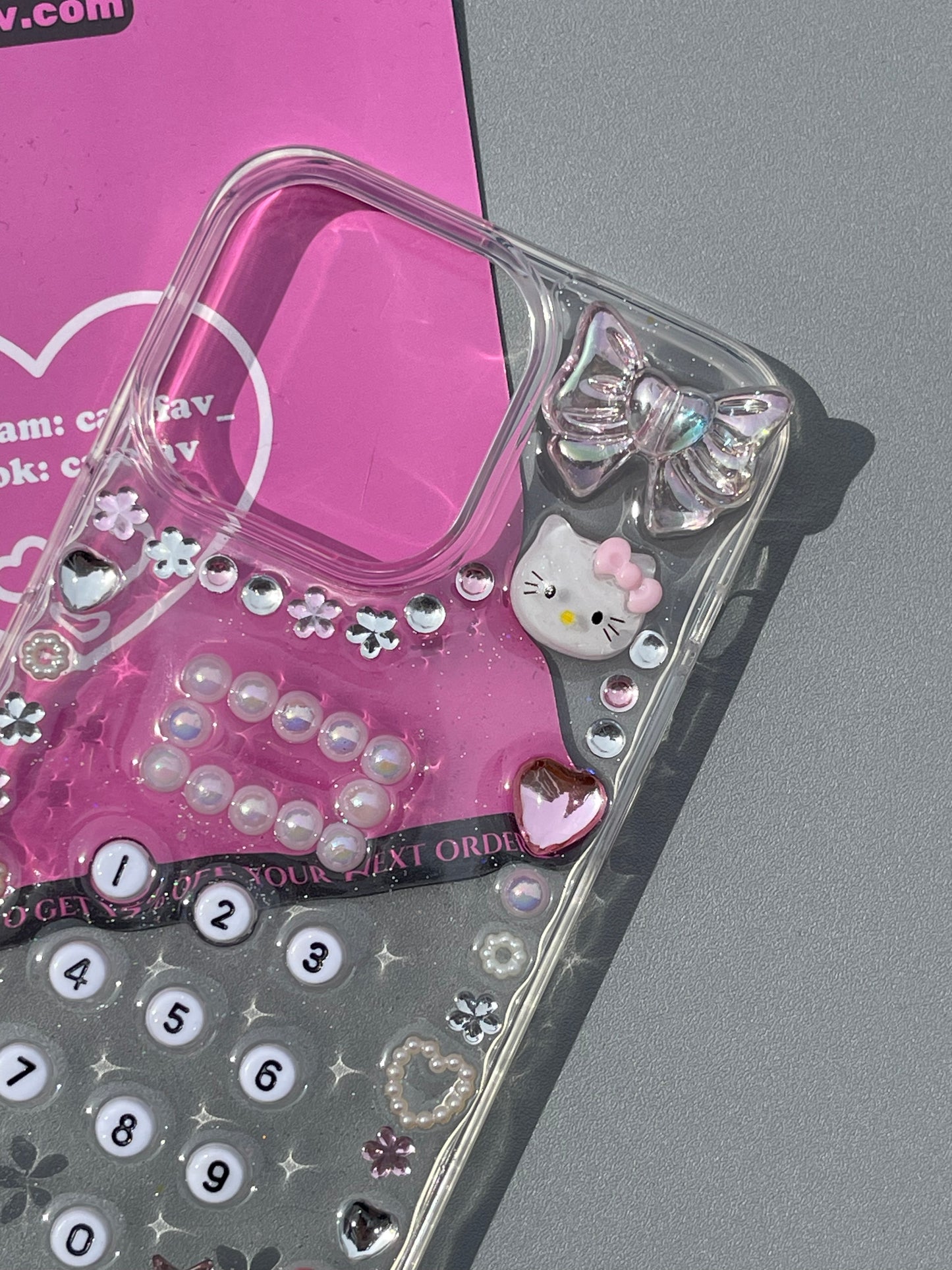 Hellokitty Handmade Cute Kawaii Phone Case #0223