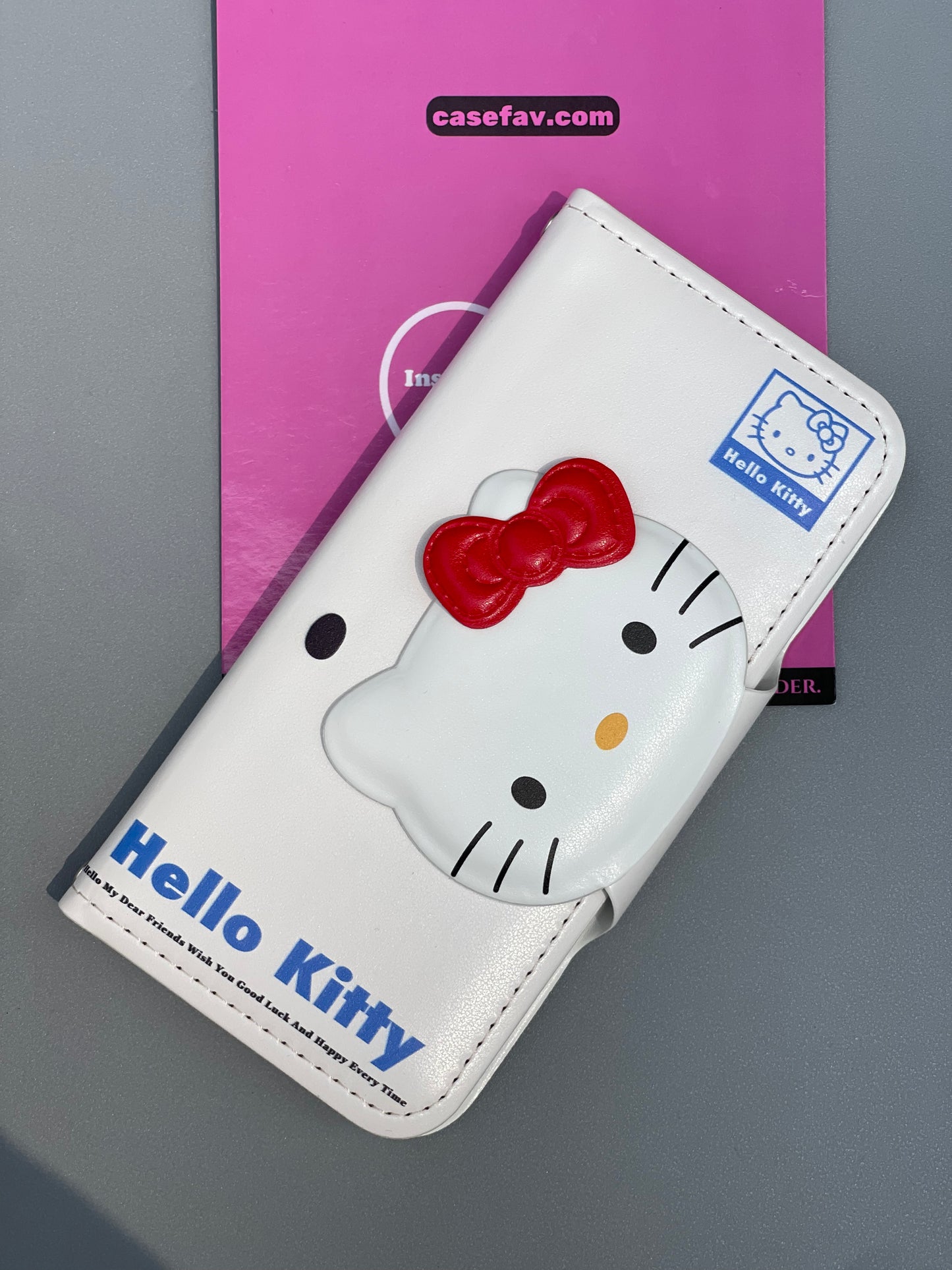 Hellokitty Shape Flip Phone Case Cute Kawaii Phone Case #0229