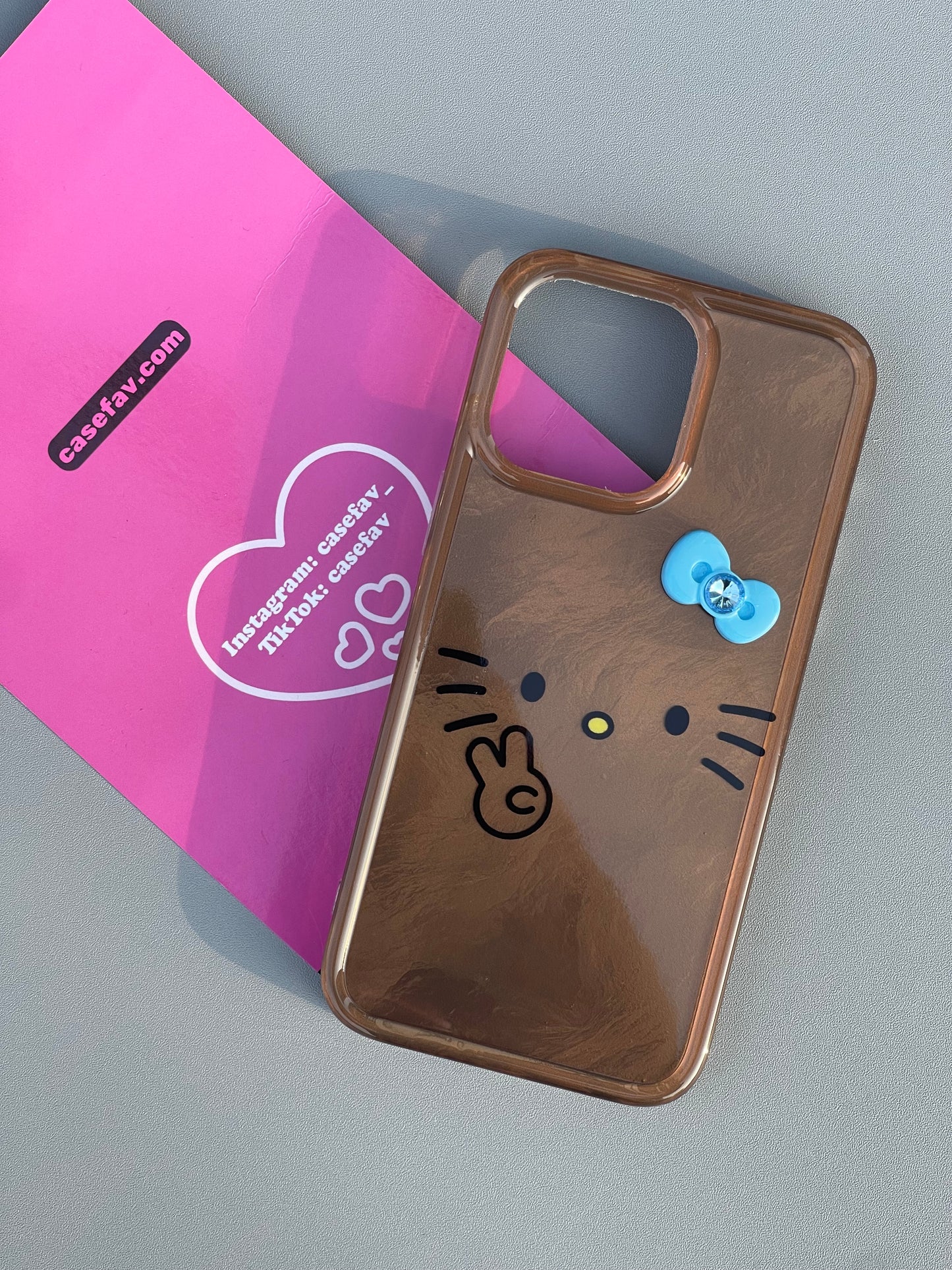 Tan Hellokitty Shell Cute Kawaii Phone Case #0280