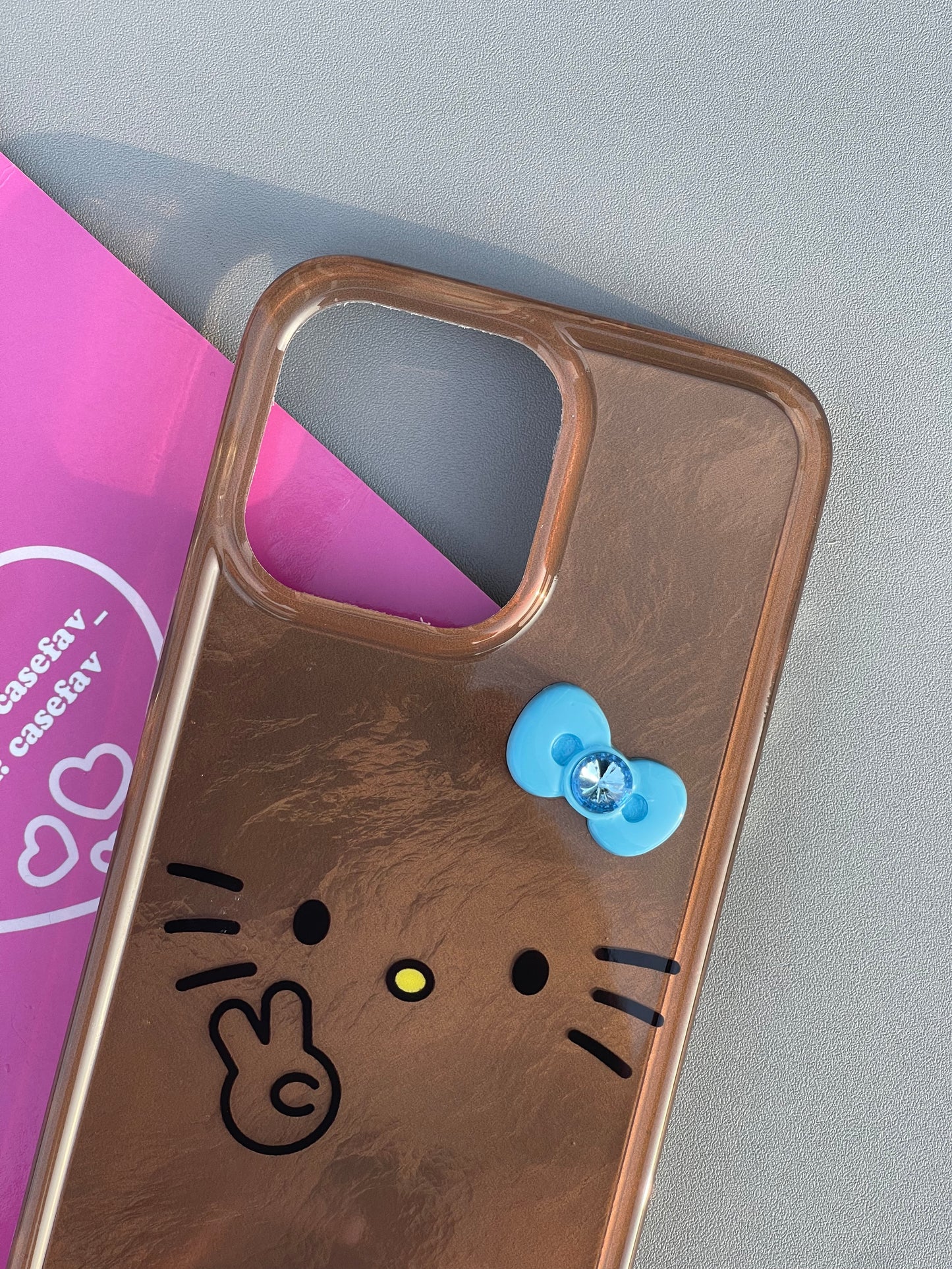 Tan Hellokitty Shell Cute Kawaii Phone Case #0280