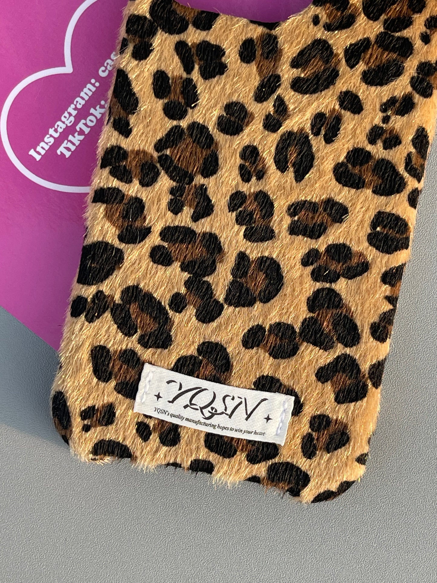 Plush Hellokitty Leopard Cute Kawaii Phone Case #0274