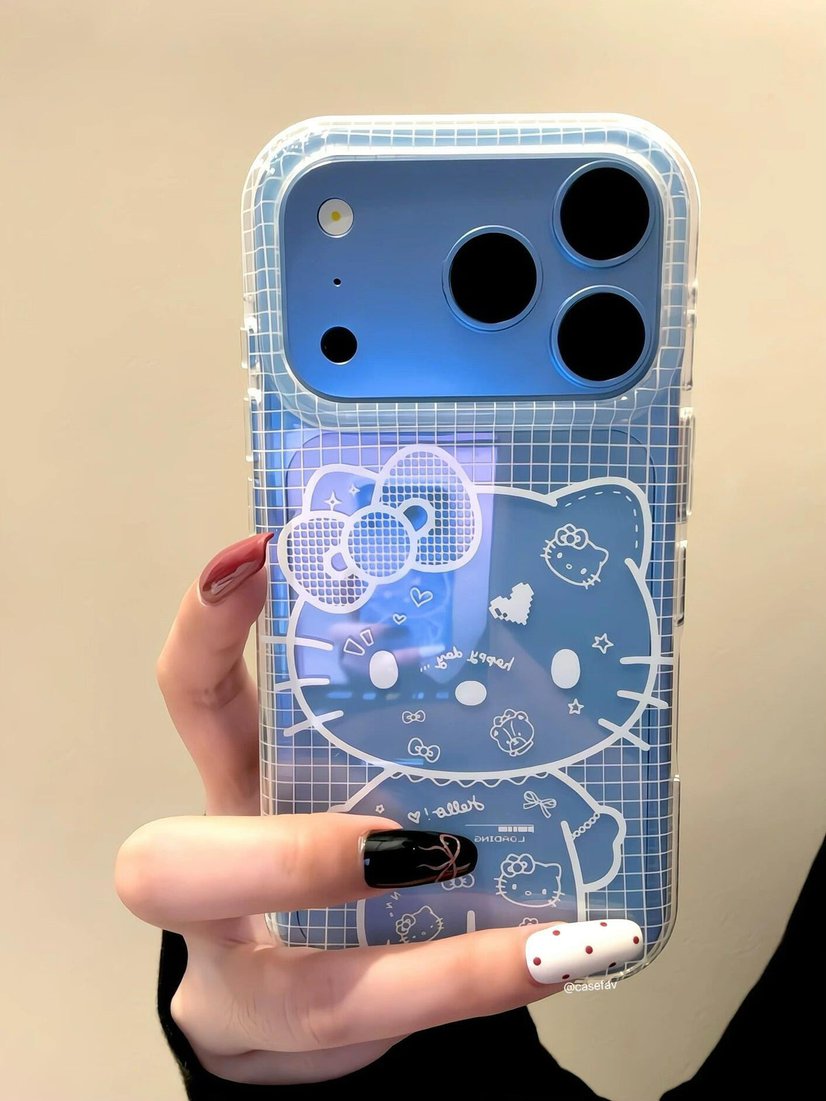 Hello Kitty Clear Phone Case #694