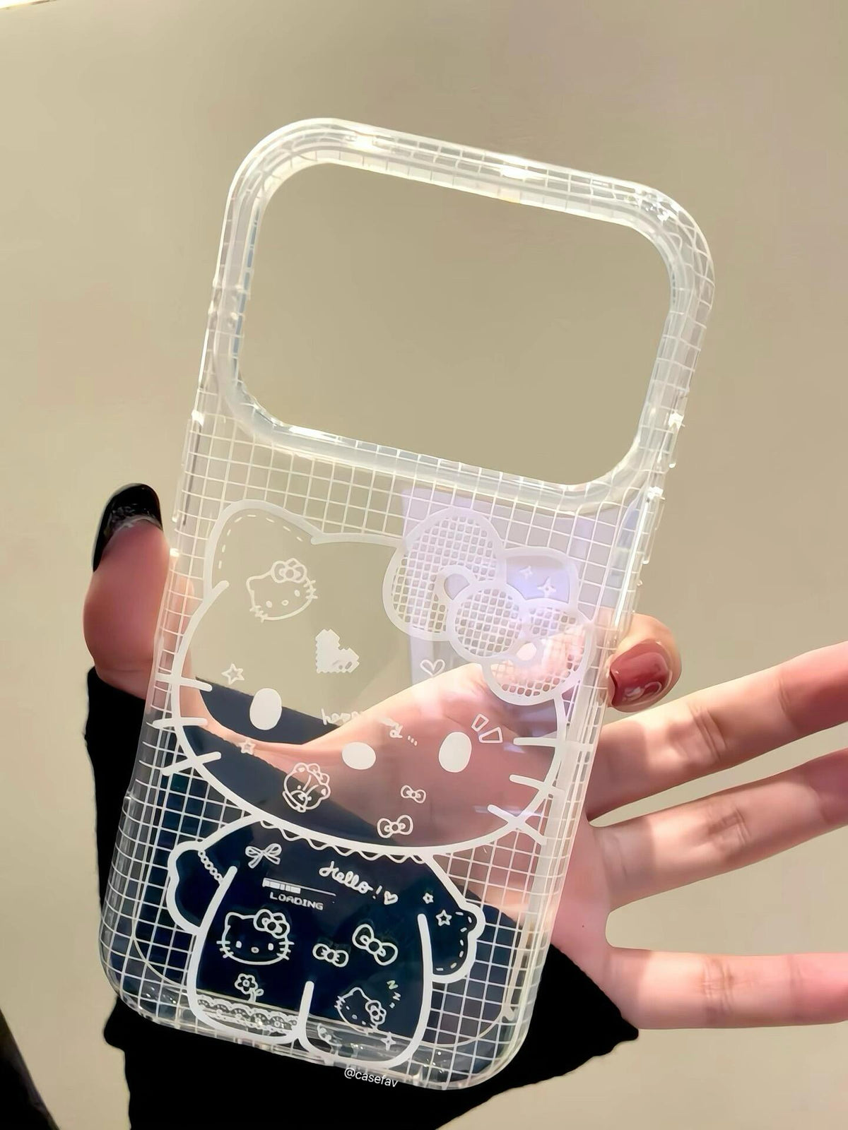 Hello Kitty Clear Phone Case #694