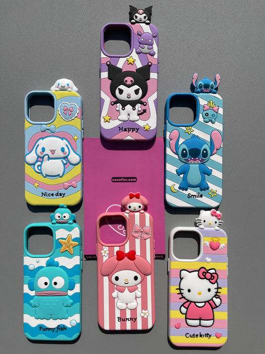 Sanrio Silicone Cute Kawaii Phone Case #0307