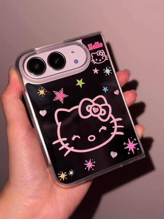 Hellokitty Silver Cute Kawaii iPhone Duo Case #0707