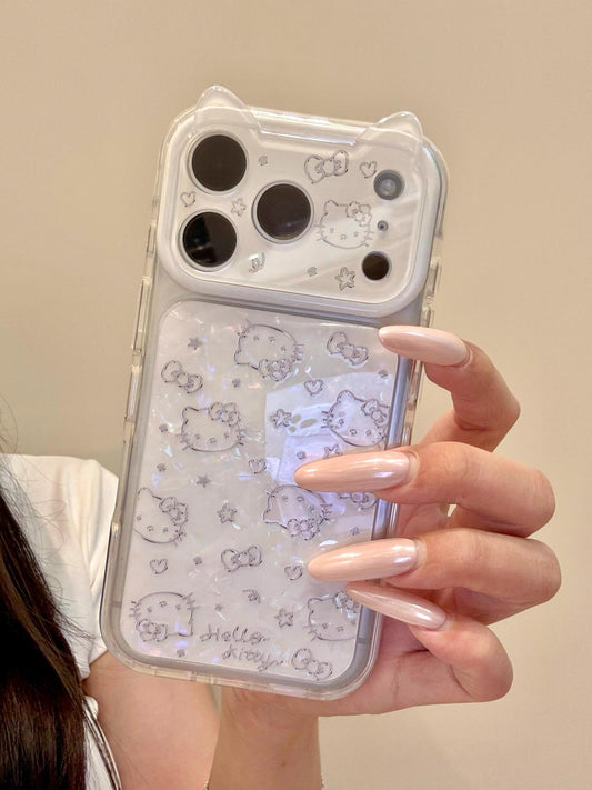 Hello Kitty White Shell Material Phone Case #659