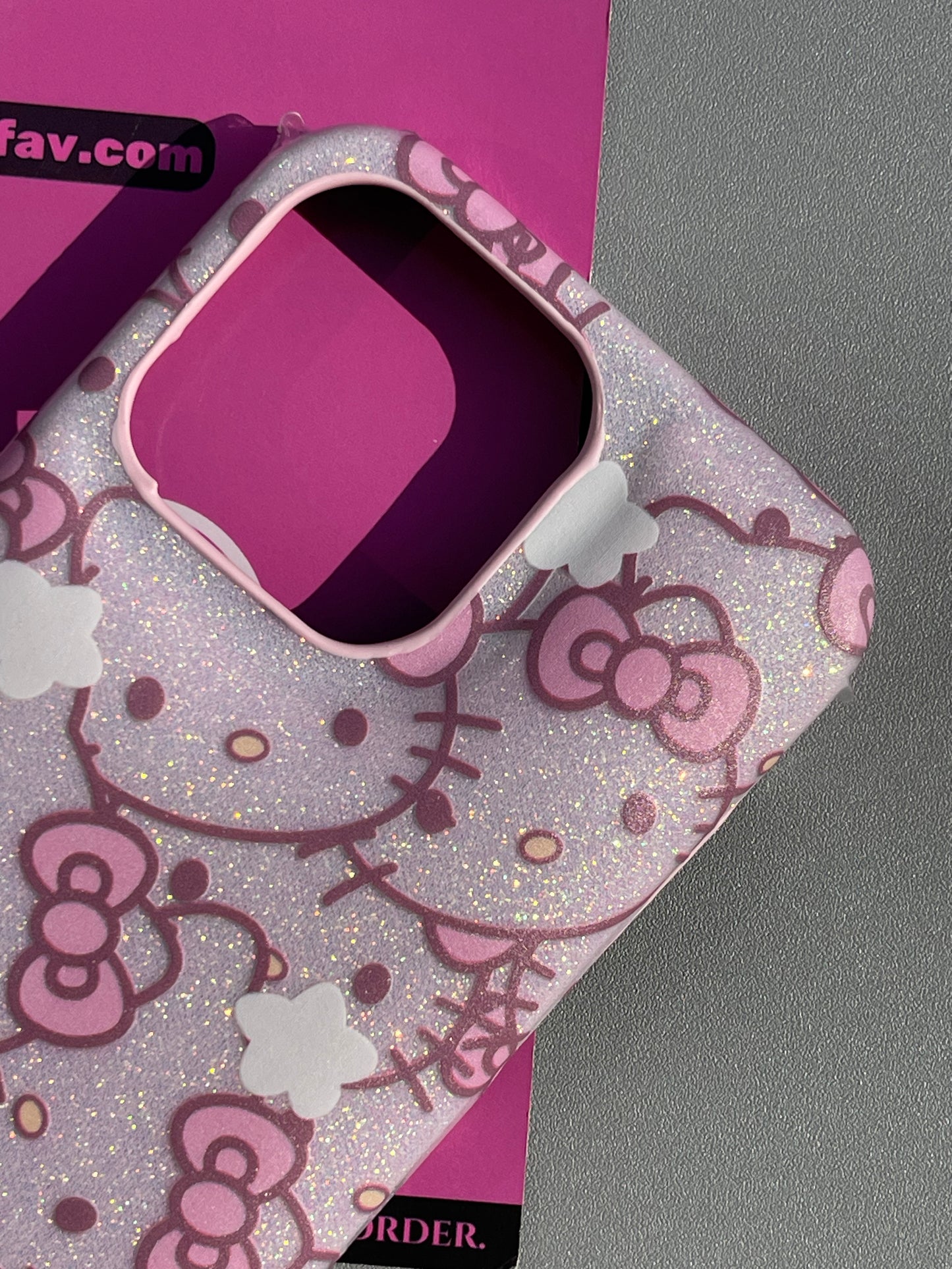 Hellokitty Glitter Cute Kawaii Phone Case #0338