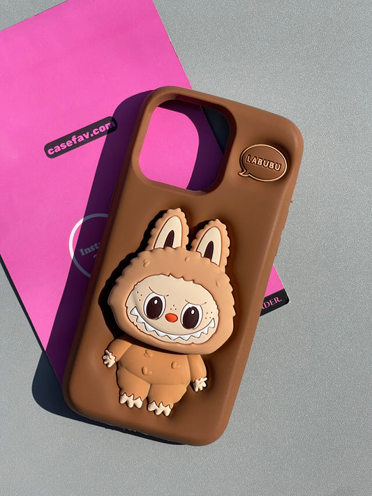 LABUBU Silicone Cute Kawaii Phone Case  #0348