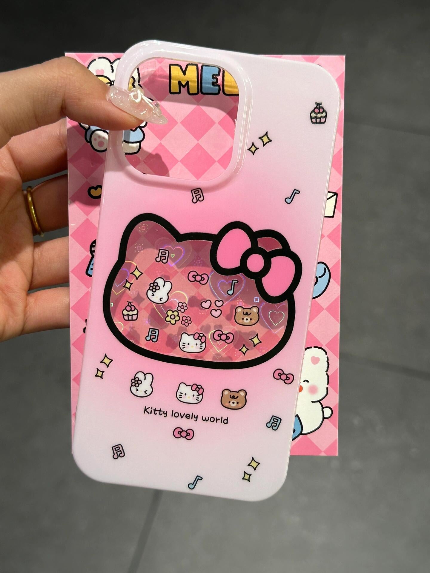 Hellokitty Face Shape Cute Kawaii Phone Case #0070