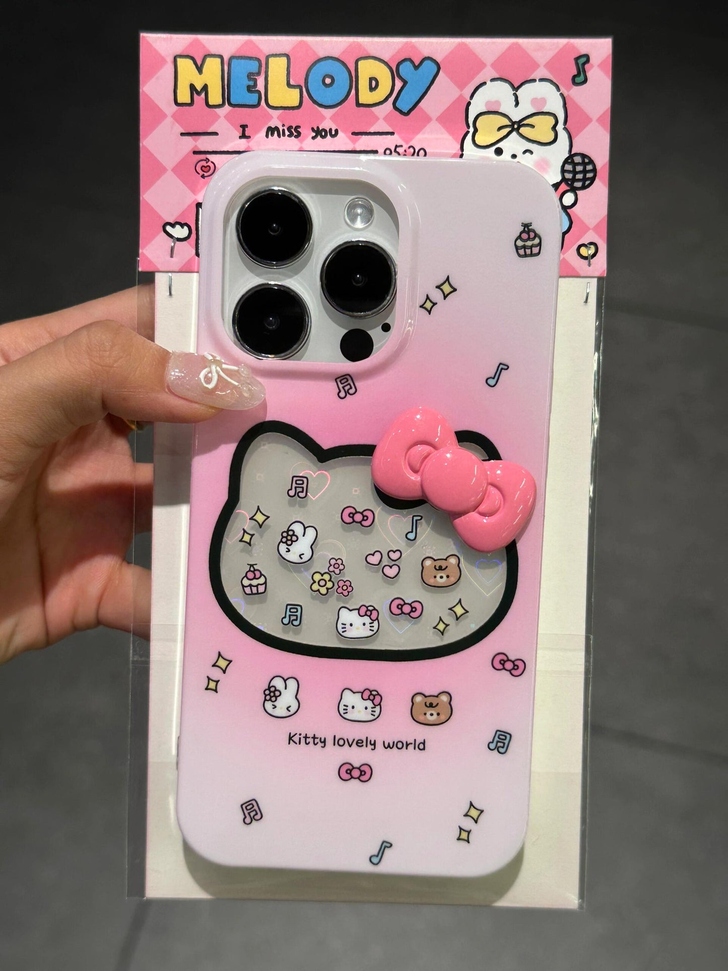 Hellokitty Face Shape Cute Kawaii Phone Case #0070